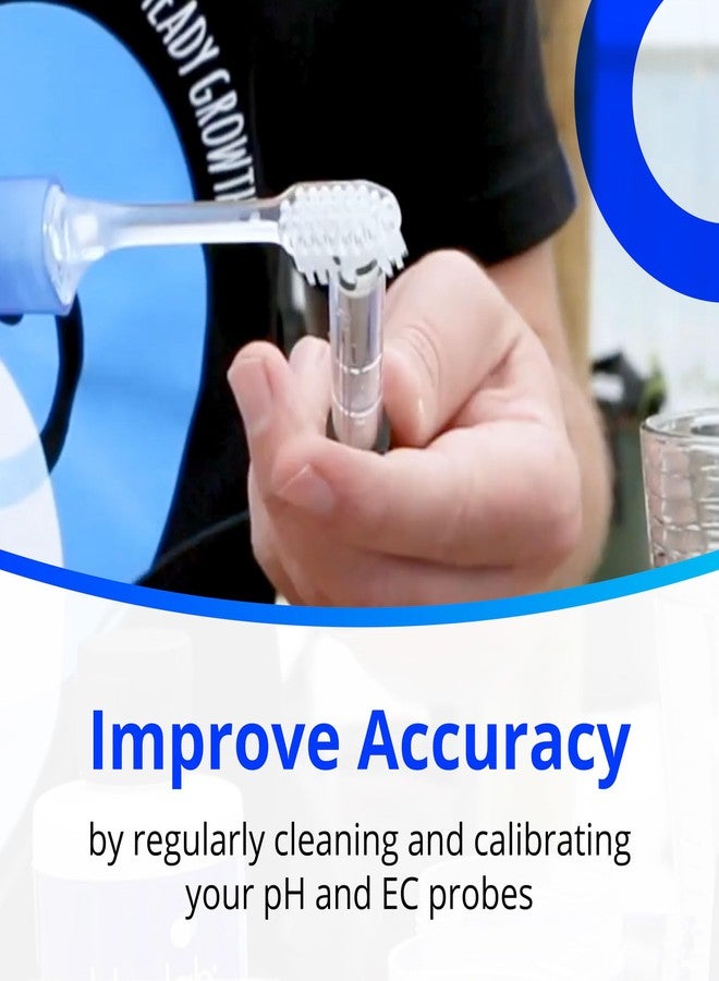 bluelab CAREKITPHCON Probe Care Kit for pH and Conductivity (TDS/PPM) Probes and Pens with 4 Solutions and Cleaners, Cleaning Kit Tool for Hydroponic system and Indoor Plant Grow - Image 3